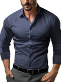 Camisa Social Mónaco - Tela Antiamasado Dry Blank