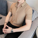 Camisa Italian Boss Tela Antiamasado Dry Blank - Algodón Egipcio ⭐⭐⭐⭐⭐