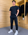 Conjunto de Camiseta y Pantalón Elástico - Cómodos y Transpirables