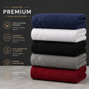 Set Toallas de Baño en Algodón Egipcio – Suavidad y Absorción Premium 80x150