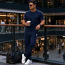Conjunto de Camiseta y Pantalón Elástico - Cómodos y Transpirables