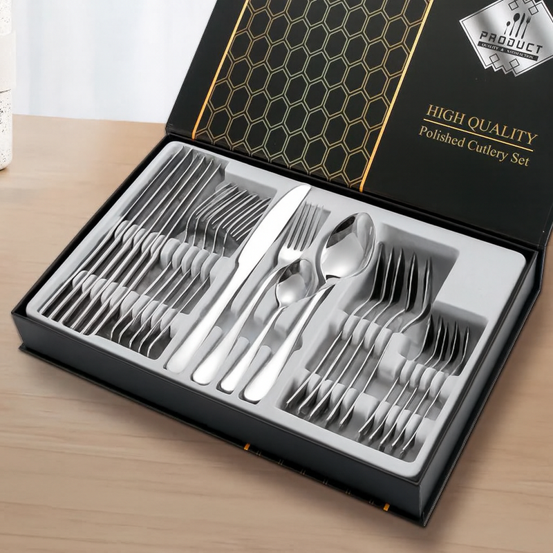 Juego De Cubiertos Especiale -  24pcs Acero Inoxidabl