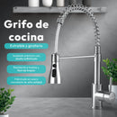 Grifo de Cocina Profesional Extraíble y Giratorio